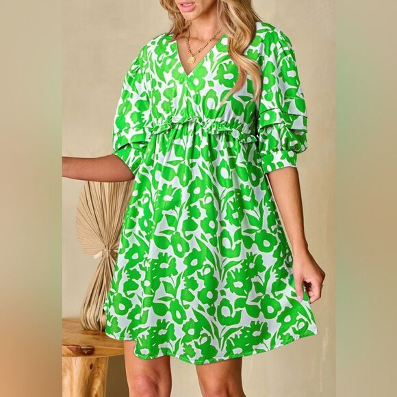 Entro floral babydoll dress - Picture 2 of 2